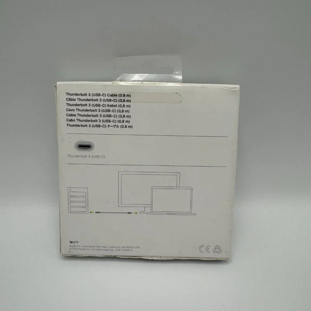 Apple Thunderbolt 3 USB - C cable 0.8m
